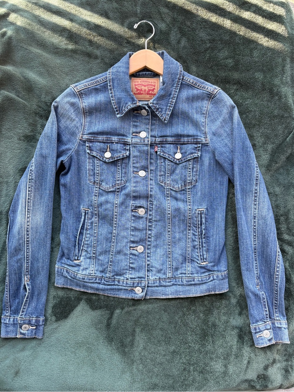 Levi's Women Blue Denim Trucker Jacket S